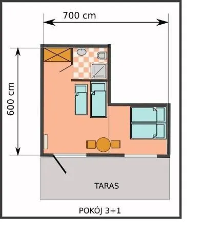Willa Debki Panzió Dębki